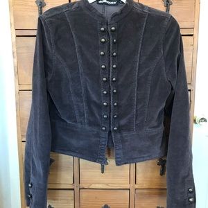 Oriental Inspired Corduroy Jacket